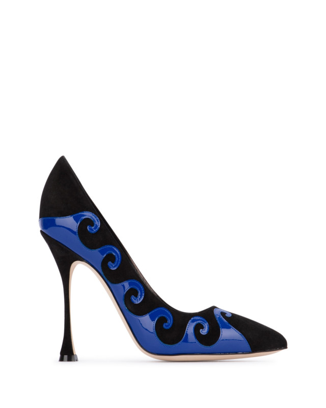 [Manolo Blahnik] Sandals FW23 KASAI3232442 BLCKBBLU