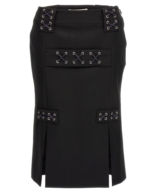 [Alessandra Rich] Midi skirt FW23 FAB3424F4055900