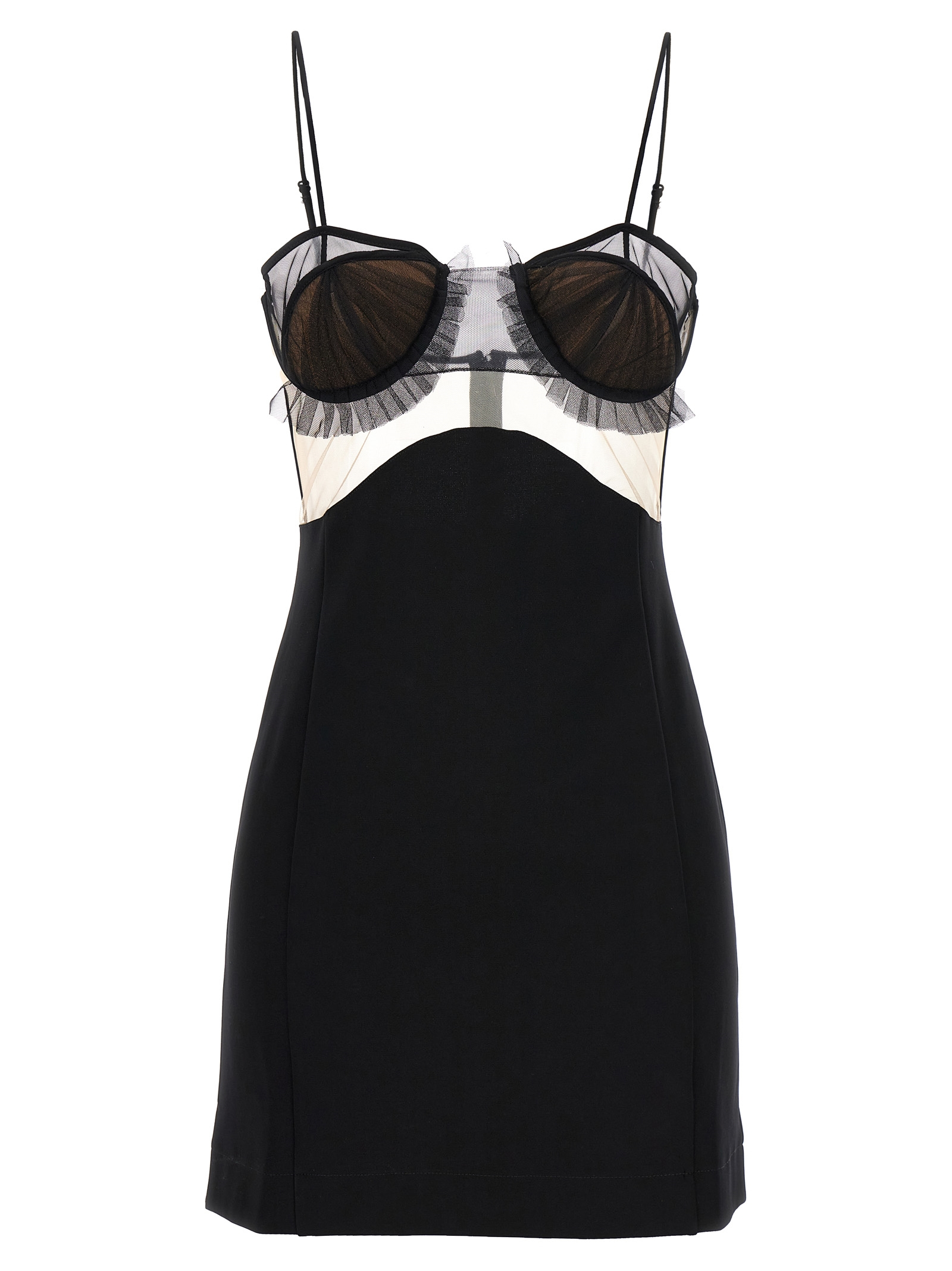 [Nensi Dojaka] Sleeveless dress FW23 NDAW23DR152BLACK
