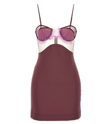 [Nensi Dojaka] Sleeveless dress FW23 NDAW23DR152CRBRY