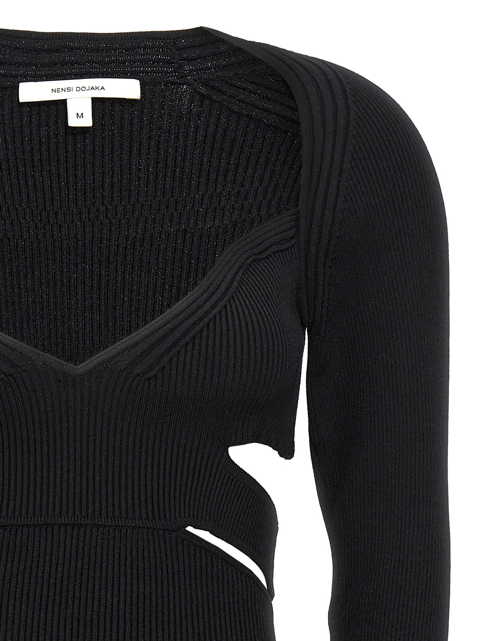 [Nensi Dojaka] Knitwear FW23 NDAW23KT029BLACK