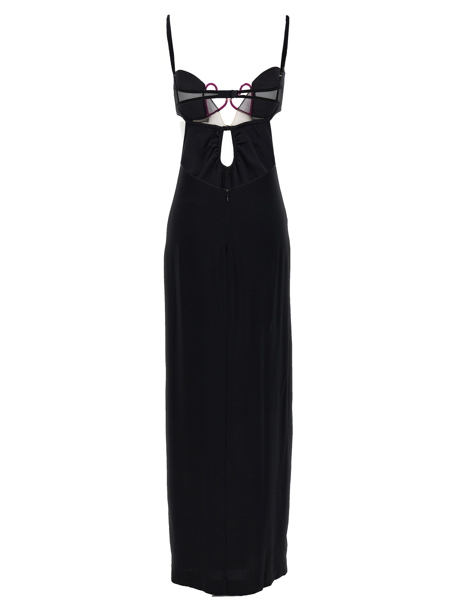 [Nensi Dojaka] Sleeveless dress SS23 NDSS23DR132BLACK