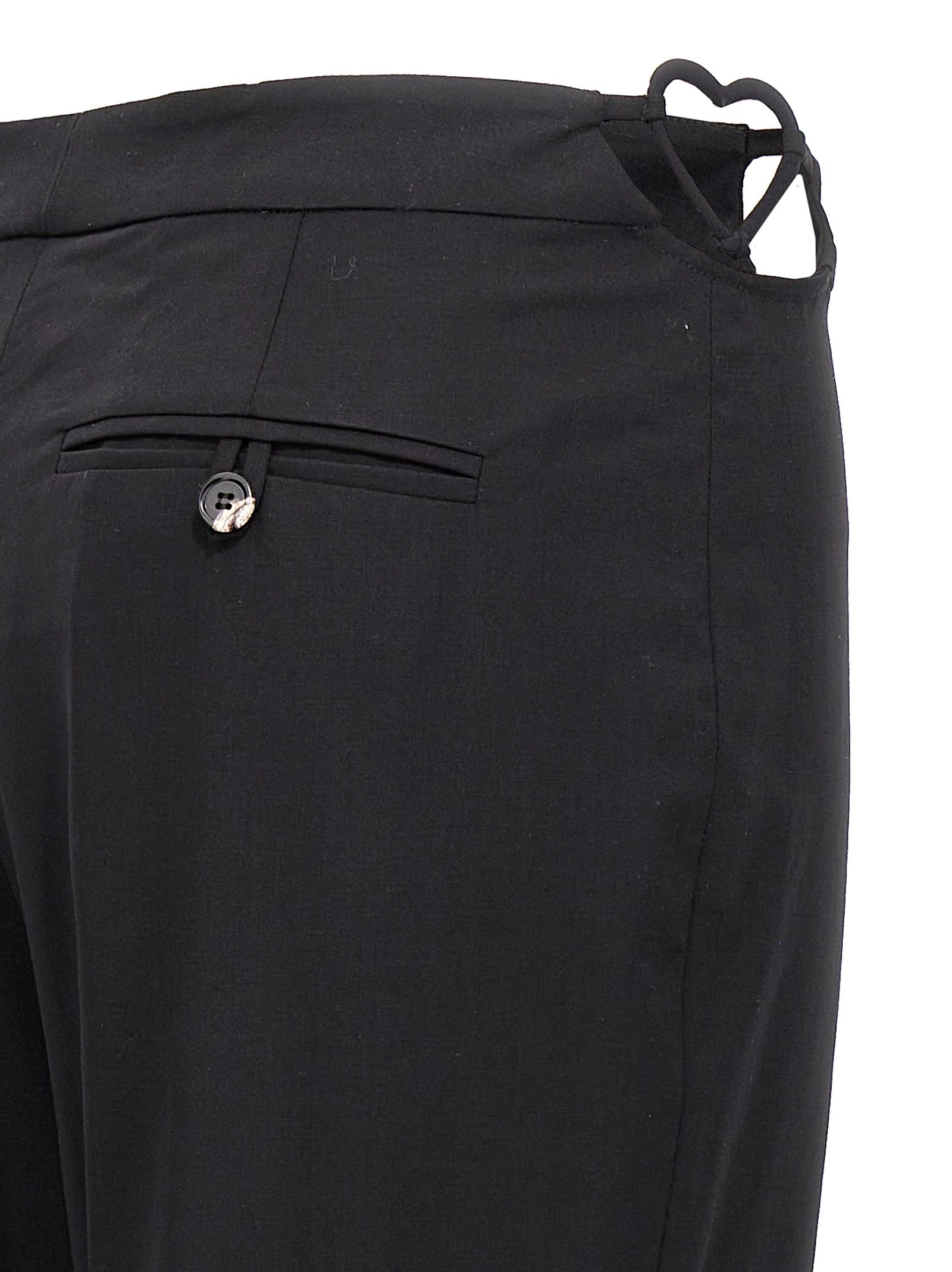 [Nensi Dojaka] Trousers SS23 NDSS23TRS026BLACK