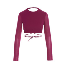 [THE ANDAMANE] T-shirts Long Sleeve SS23 T130909ATNS038CICLAMINO