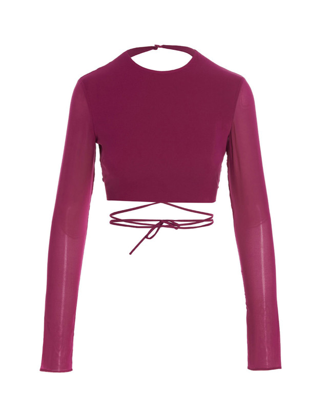 [THE ANDAMANE] T-shirts Long Sleeve SS23 T130909ATNS038CICLAMINO