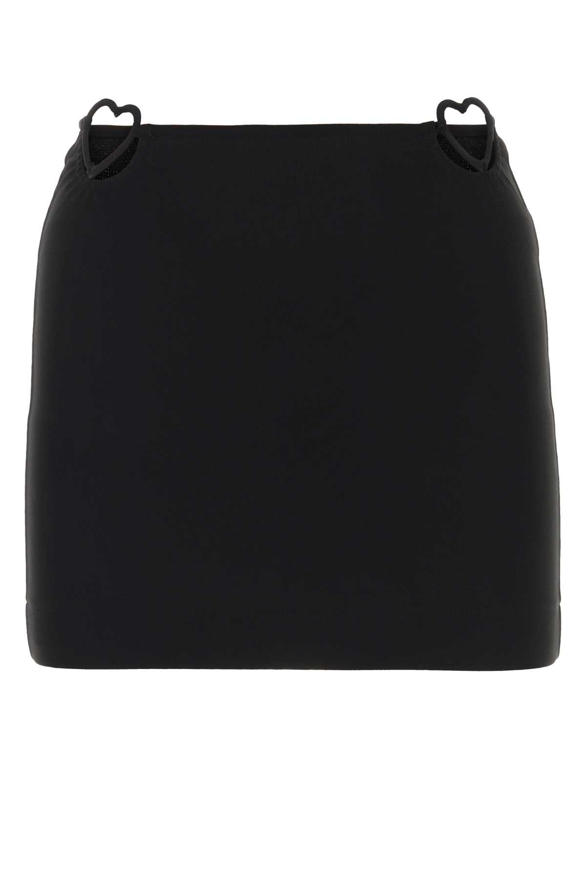 [Nensi Dojaka] Mini skirt SS23 NDSS23SKT020 BLACK