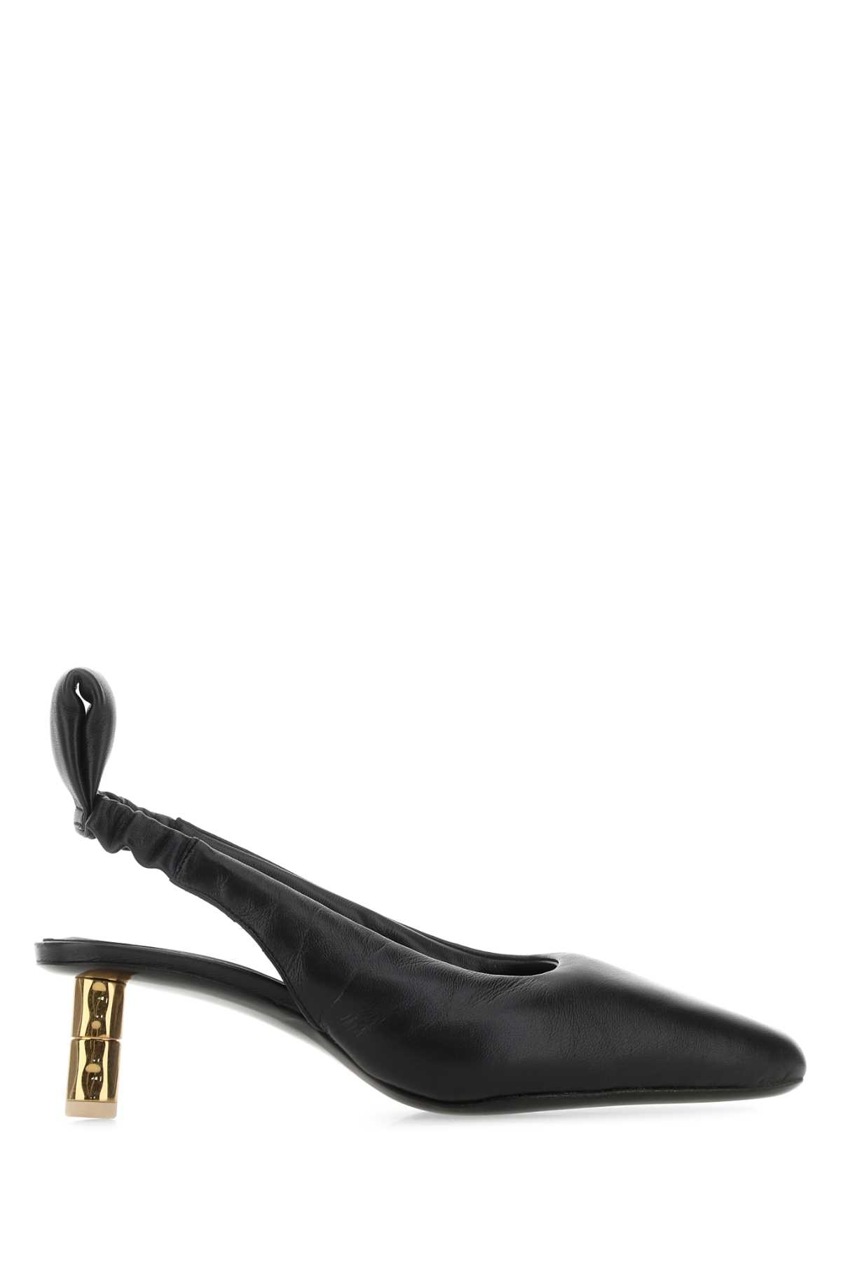 [Boyy] Sandals SS23 PUFFYSLINGBACKPUMP BLACK