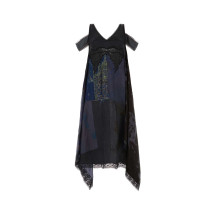 [MARINE SERRE] Sleeveless dress SS23 D181SS23WUWOVSE0001 00