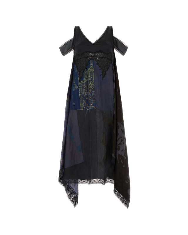 [MARINE SERRE] Sleeveless dress SS23 D181SS23WUWOVSE0001 00