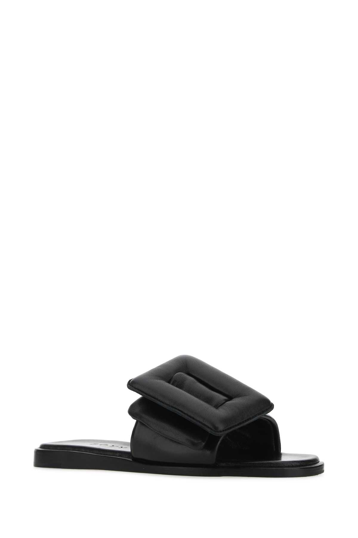 [Boyy] Slippers SS23 PUFFYSANDAL BLACK