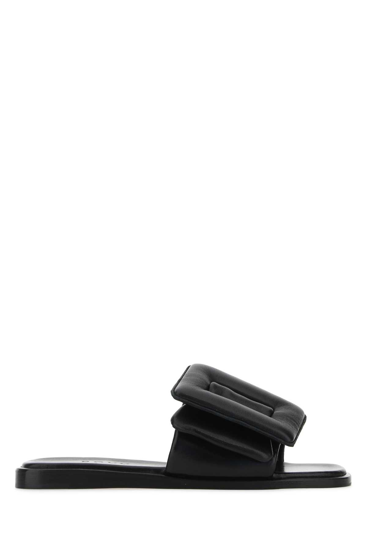 [Boyy] Slippers SS23 PUFFYSANDAL BLACK