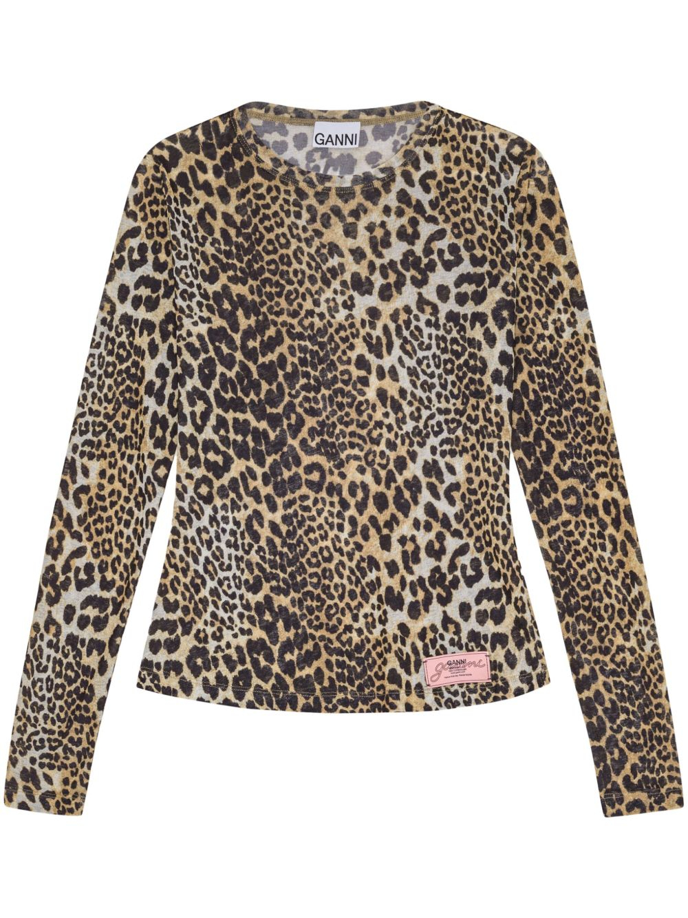 [GANNI] T-shirts Long Sleeve FW25 T4208943