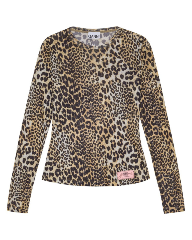 [GANNI] T-shirts Long Sleeve FW25 T4208943