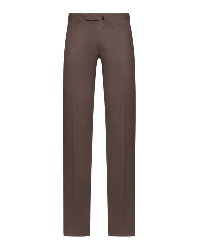 [Incotex] Trousers SS26 1W00309098C150 DARK BROWN