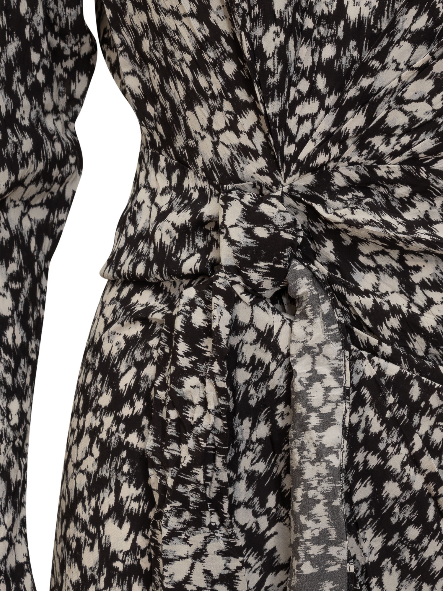 [Marant Etoile] Dress FW23 23ARO0015FBA3J33E BKWH