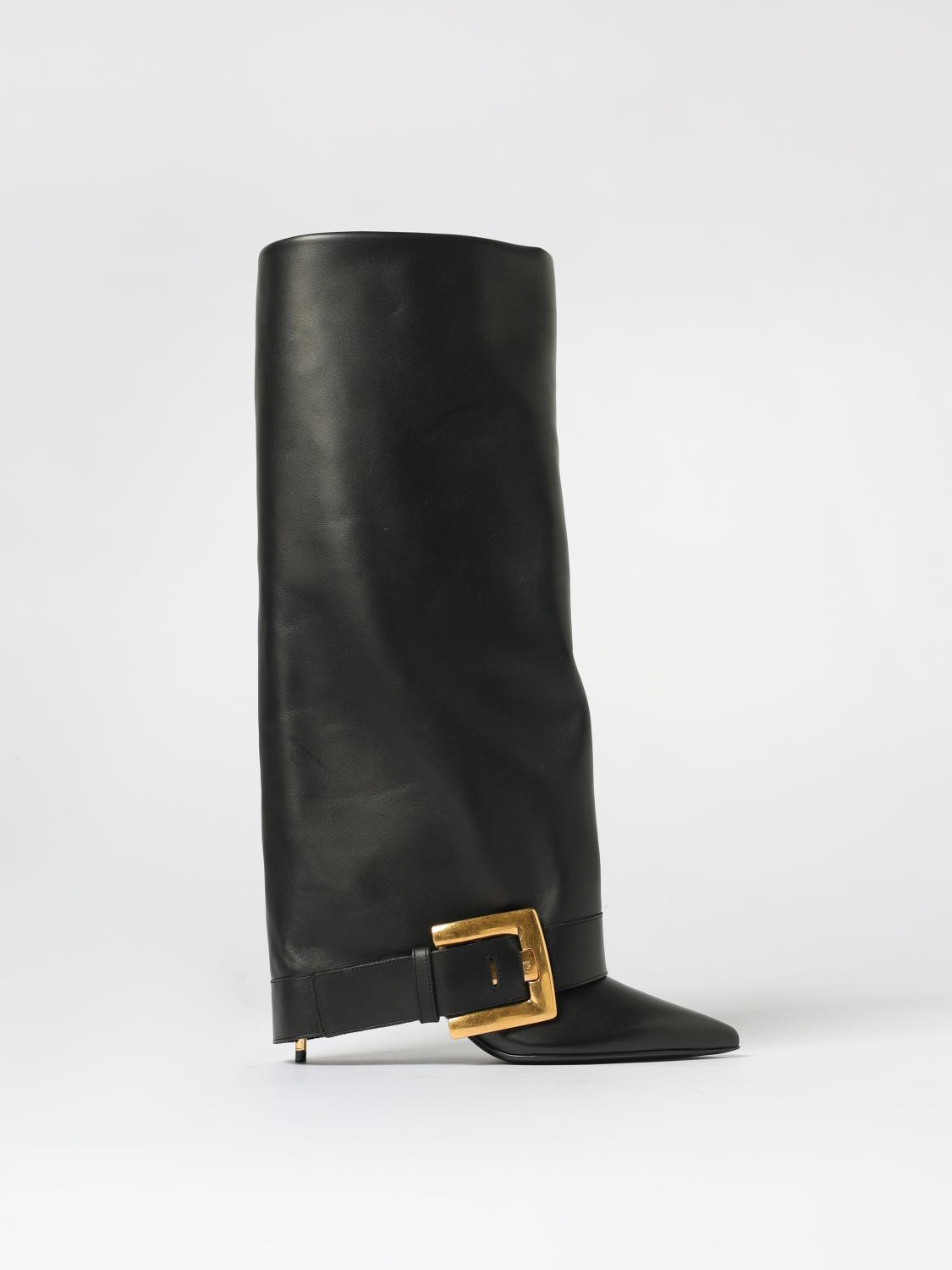 [Balmain] Long Boots FW25 FN1TA143LVIT 0PA
