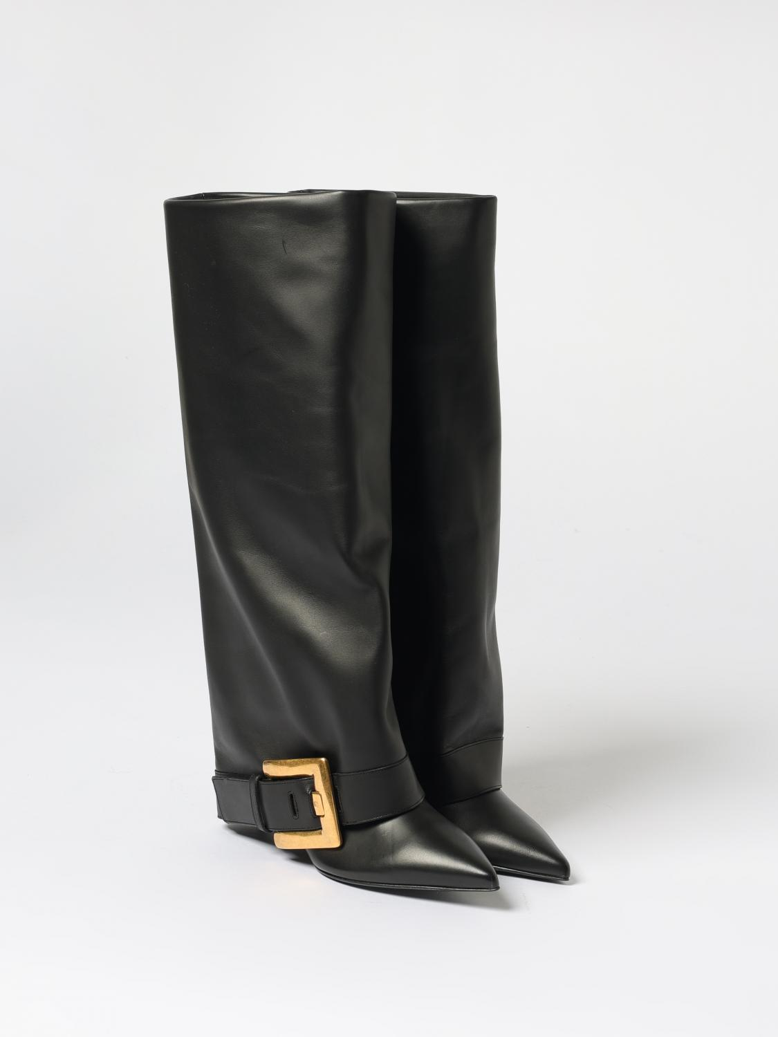 [Balmain] Long Boots FW25 FN1TA143LVIT 0PA