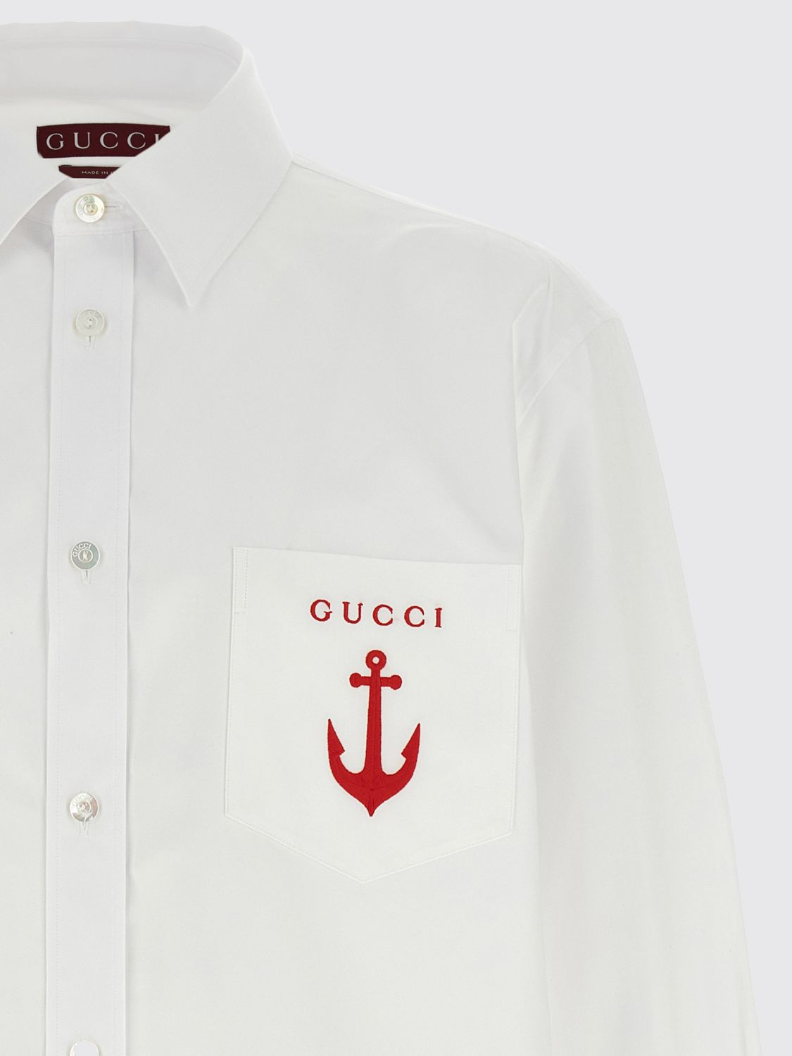 [Gucci] Shirts Long Sleeve FW25 833294Z7AUX 9000