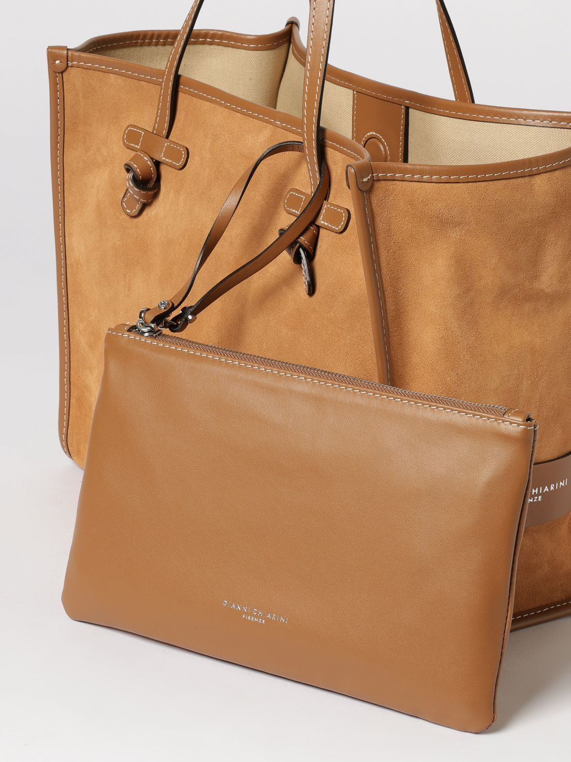 [GIANNI CHIARINI] Shoulder bag SS26 BS8990CMPL CARAMEL