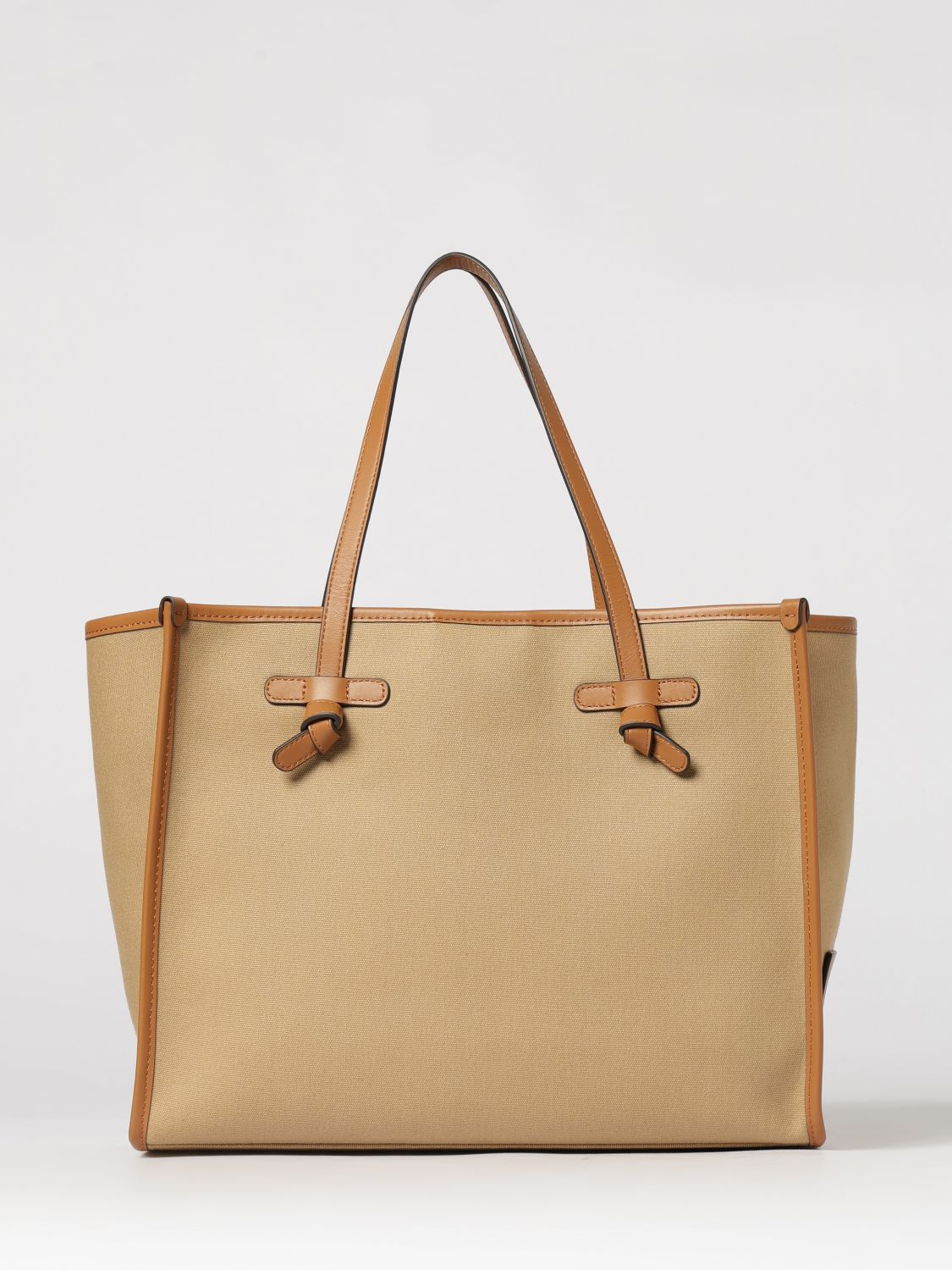 [GIANNI CHIARINI] Shoulder bag SS26 BS6850COMMCNVSE CORDA-CUOIO-CARAMEL