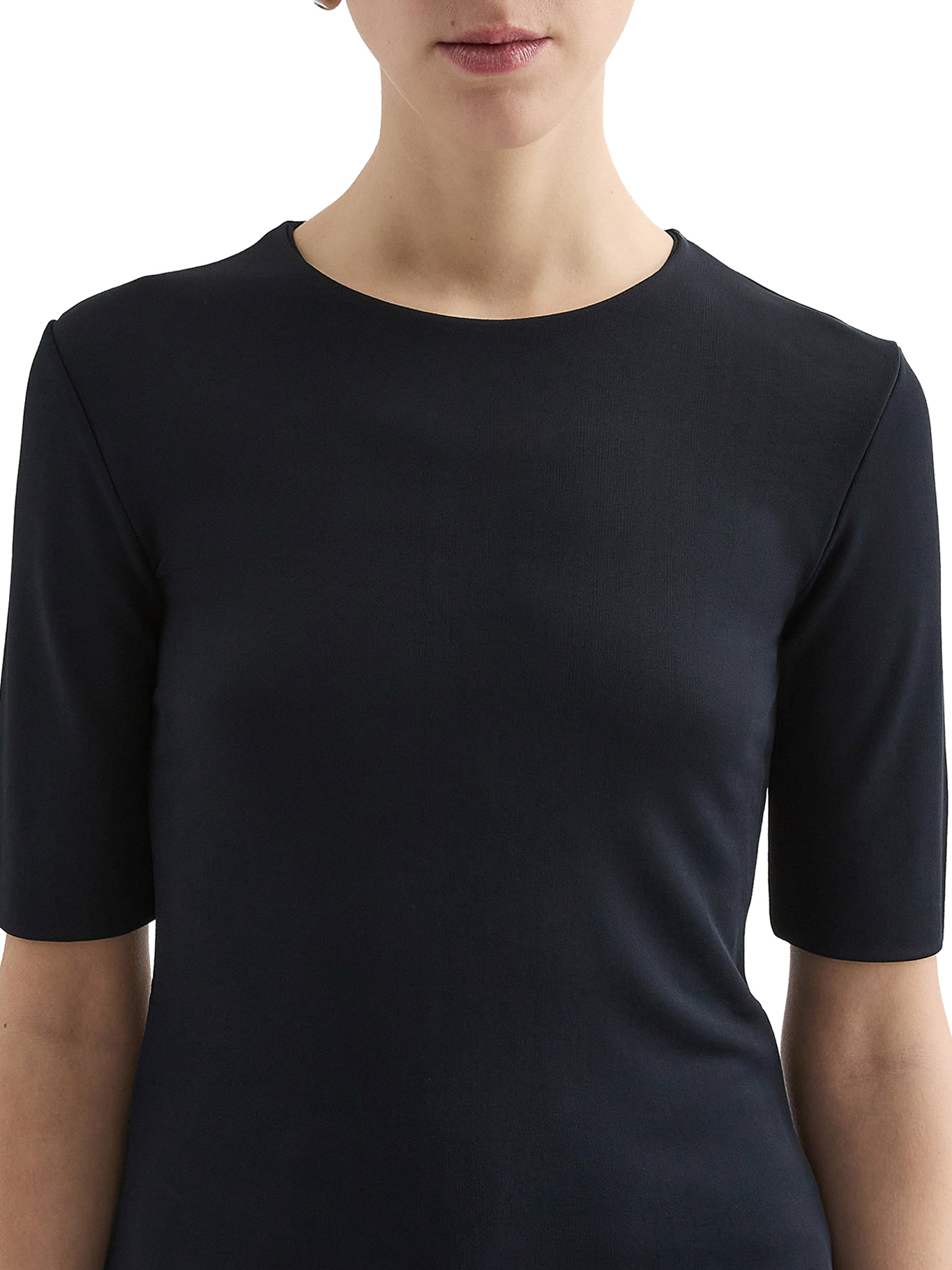 [Jil Sander] T-shirts Short Sleeve SS26 J04NC0002J65016001 BLACK