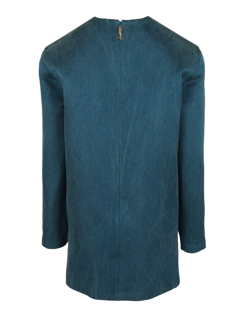[Saint Laurent] Long sleeve dress FW25 848977Y5J304582