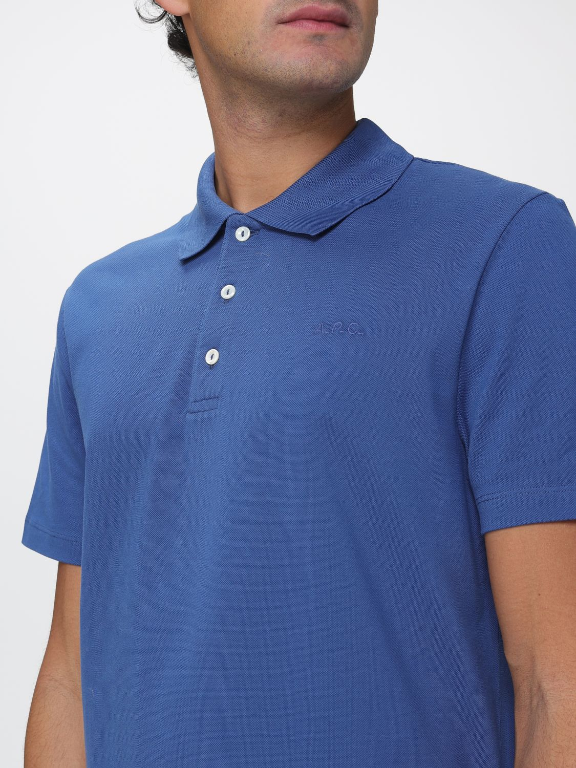 [A.P.C.] T-shirts Short Sleeve SS26 COGWZH26342 BLEU