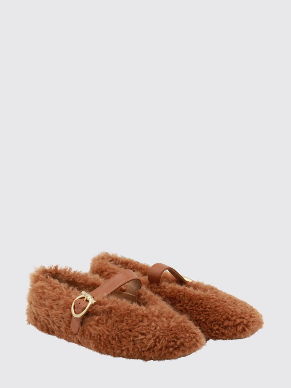 [Ferragamo] Flat shoes FW25 01K586 787504 003