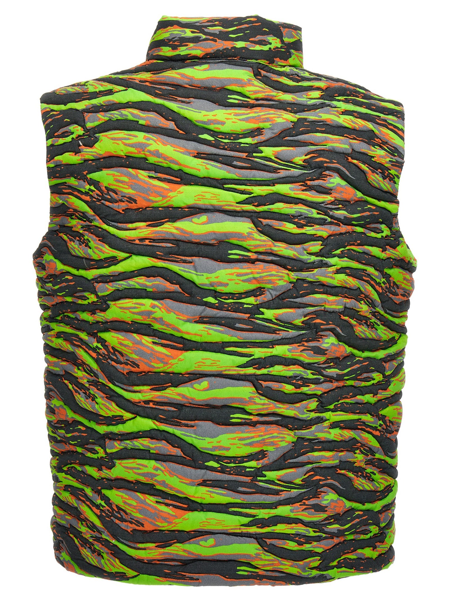 [ERL] Down Vest SS23 ERL06J007GREENRAVECAMO