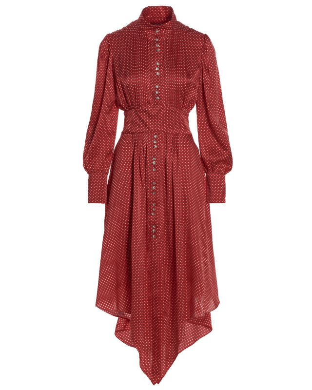 [Alexandre Vauthier] Long sleeve dress SS23 231DR1811DARINGRED