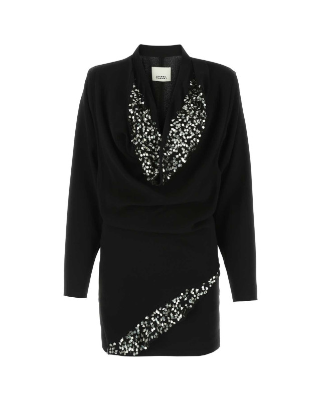 [Isabel Marant] Short sleeve dress SS23 RO0068FAA1J29I 01BK