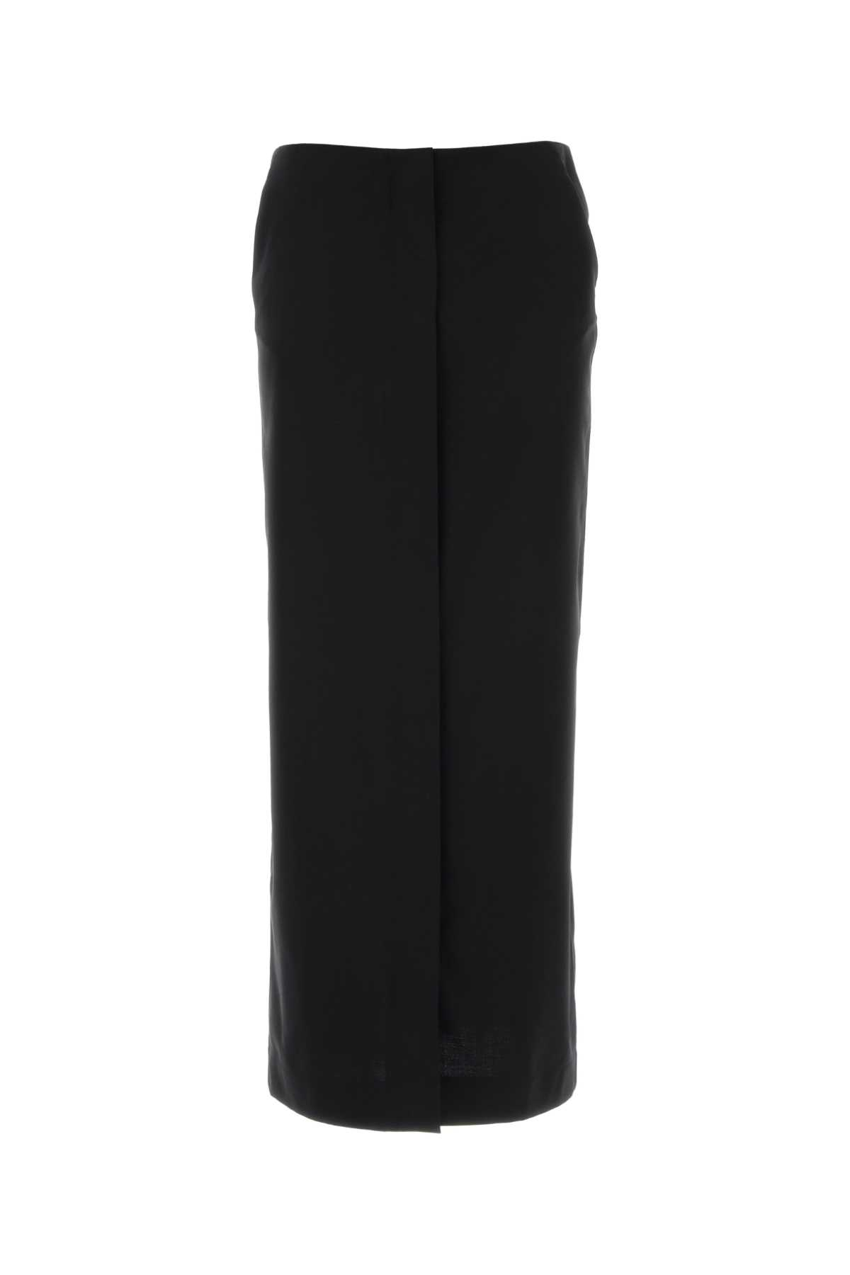 [HERNO LAMINAR] Midi skirt FW25 GN00016DL12847 9300