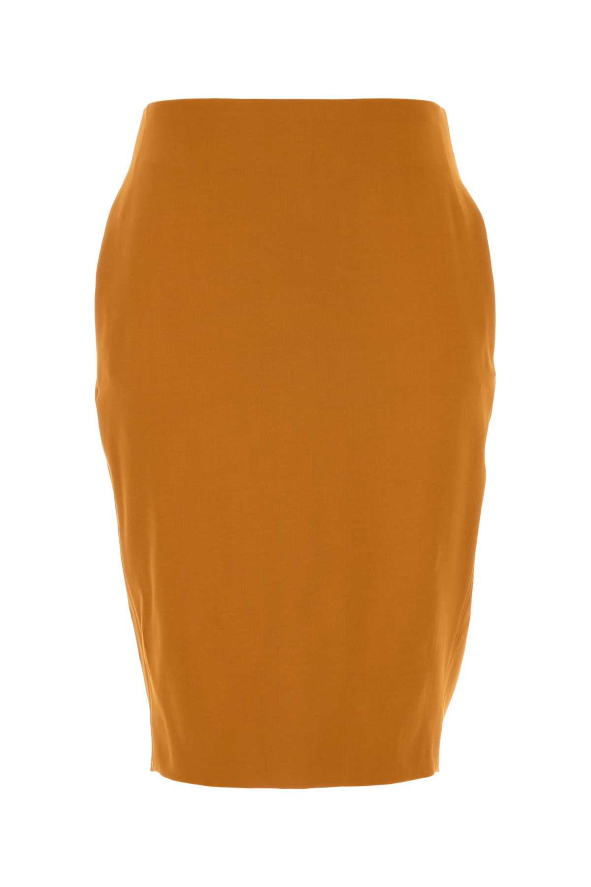 [Saint Laurent] Midi skirt FW25 852654Y5J19 7746