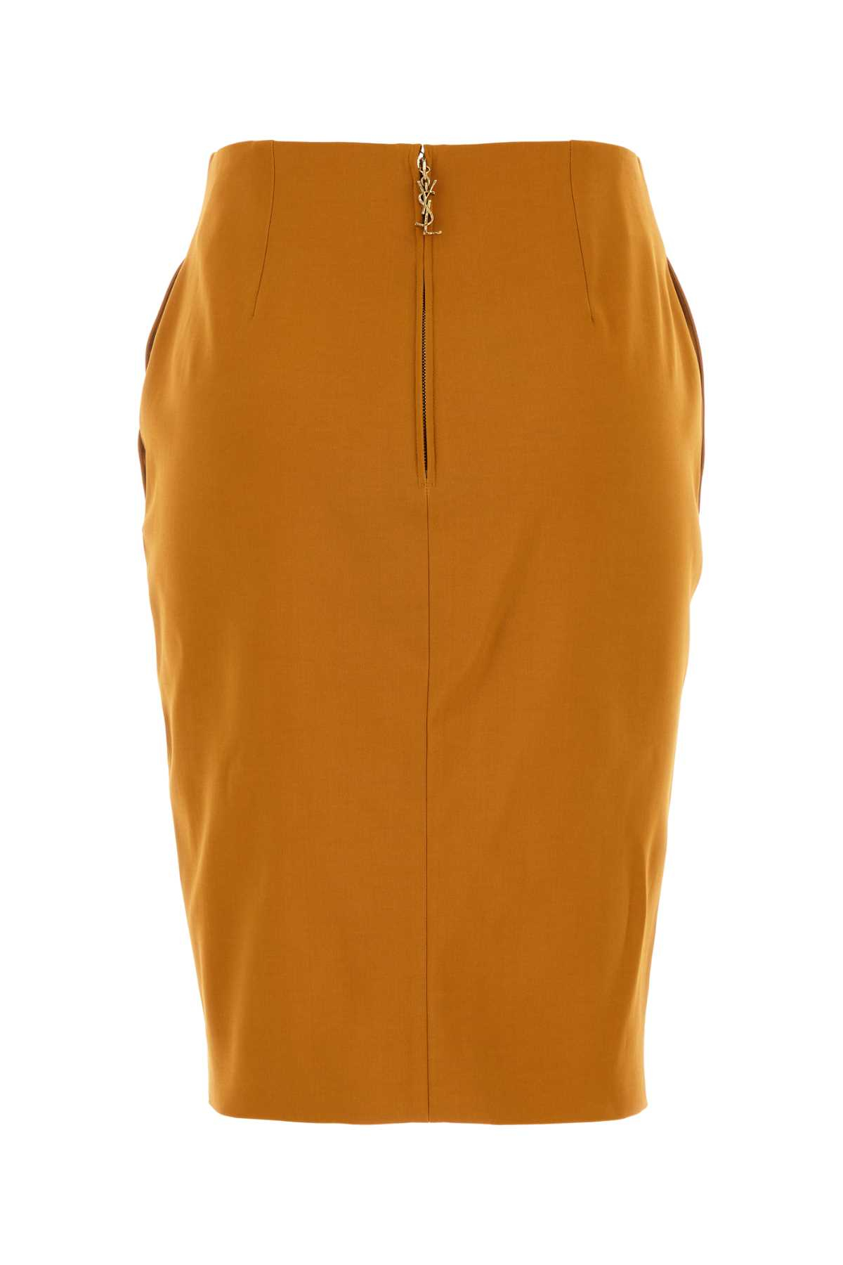 [Saint Laurent] Midi skirt FW25 852654Y5J19 7746