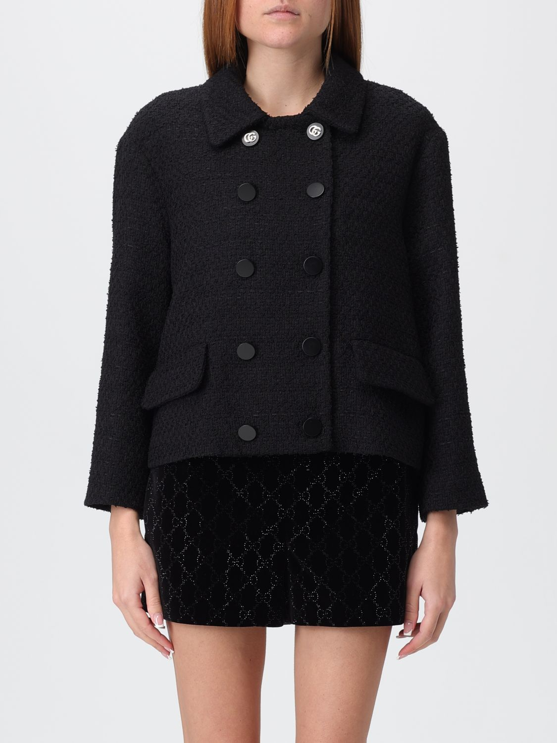 [Gucci] Coat FW25 823781Z7AU9 1000