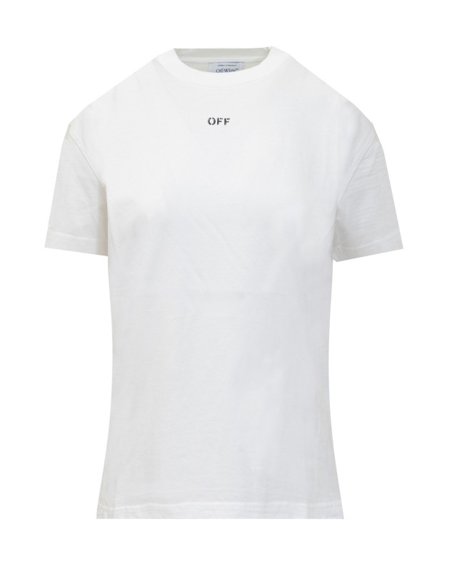 [Off-White] T-shirts Short Sleeve SS24 OWAA089S24JER009 0101