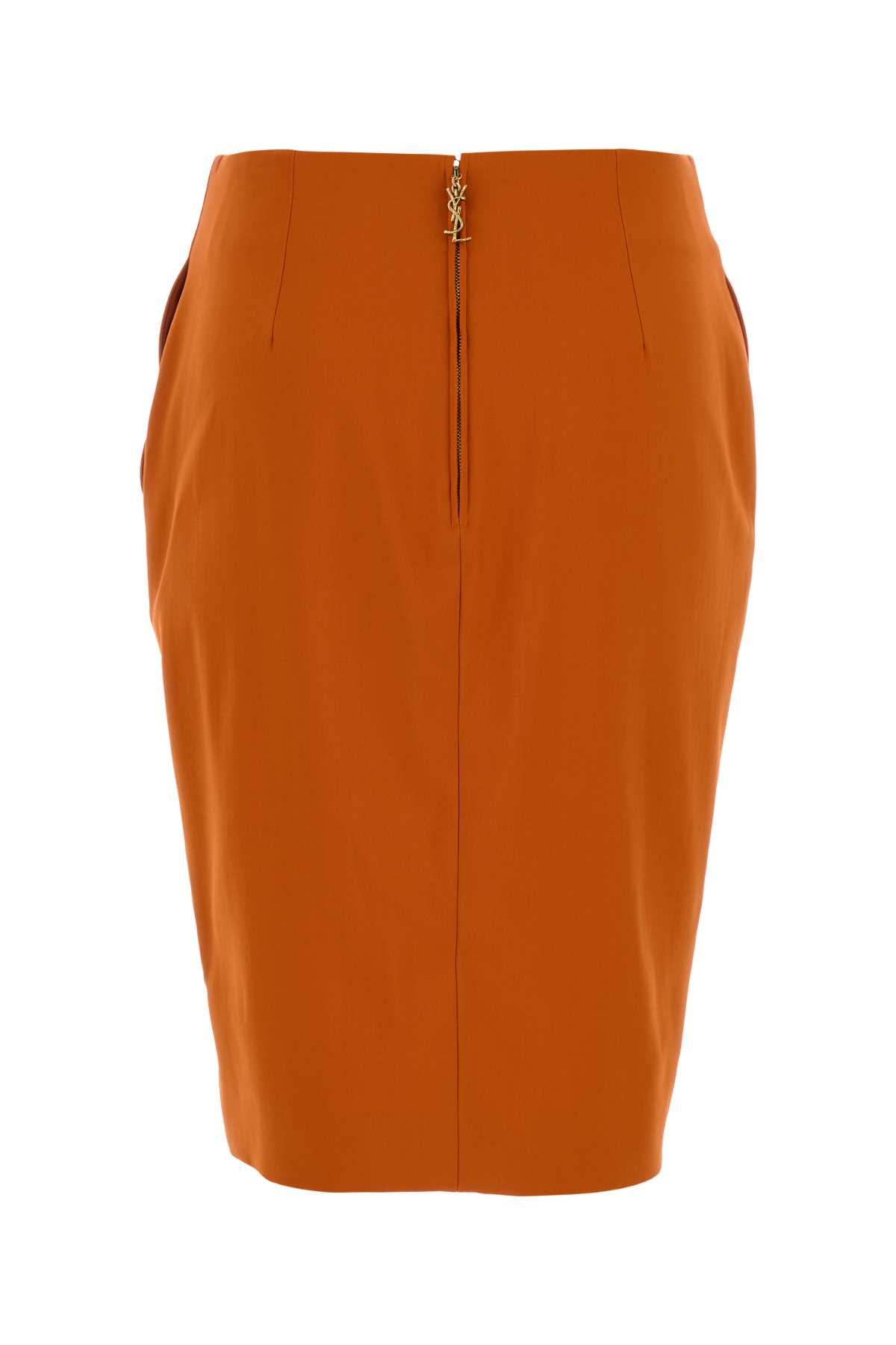 [Saint Laurent] Midi skirt FW25 852654Y5J19 6726