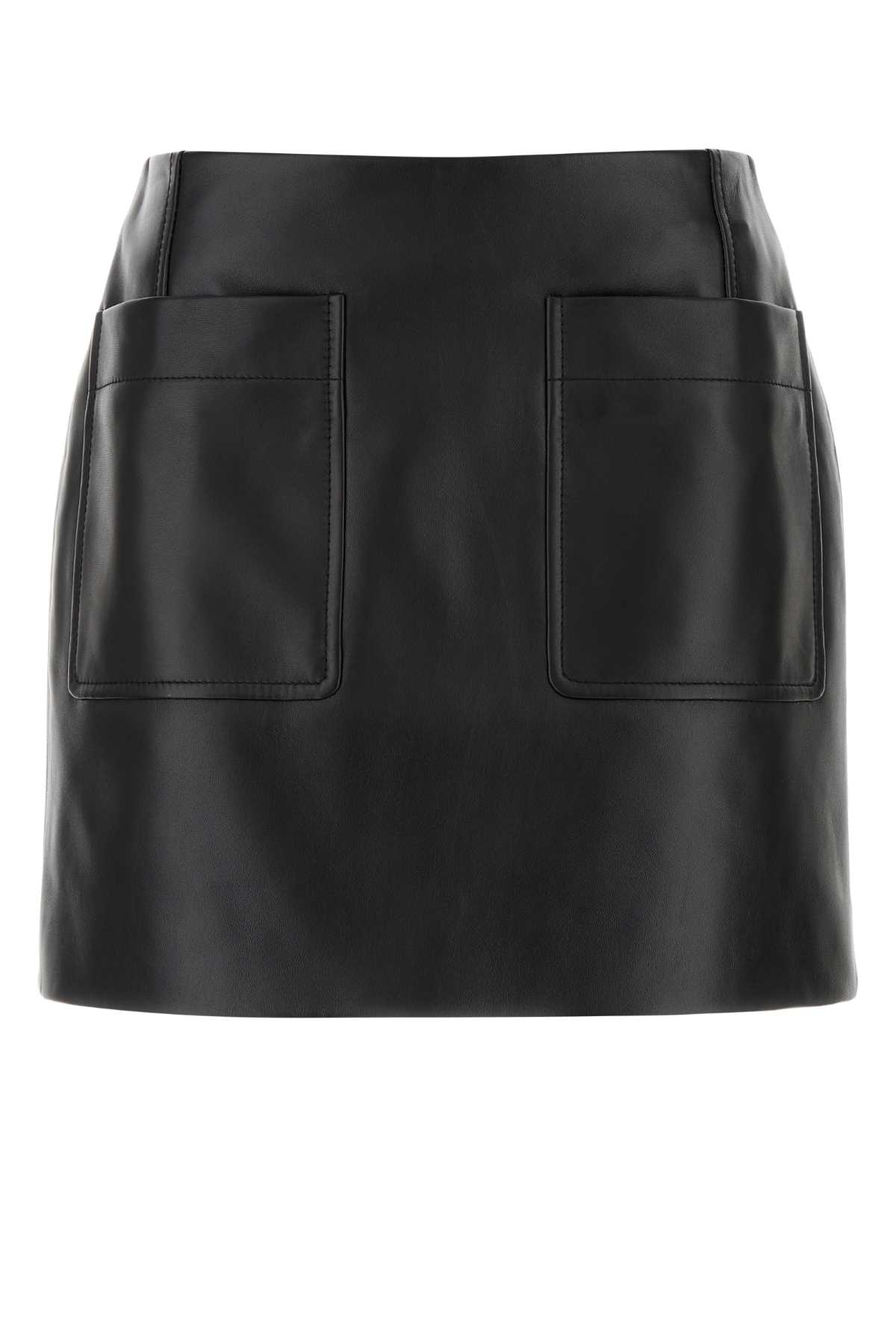 [Bottega Veneta] Mini skirt FW25 844002V5BX0 1000