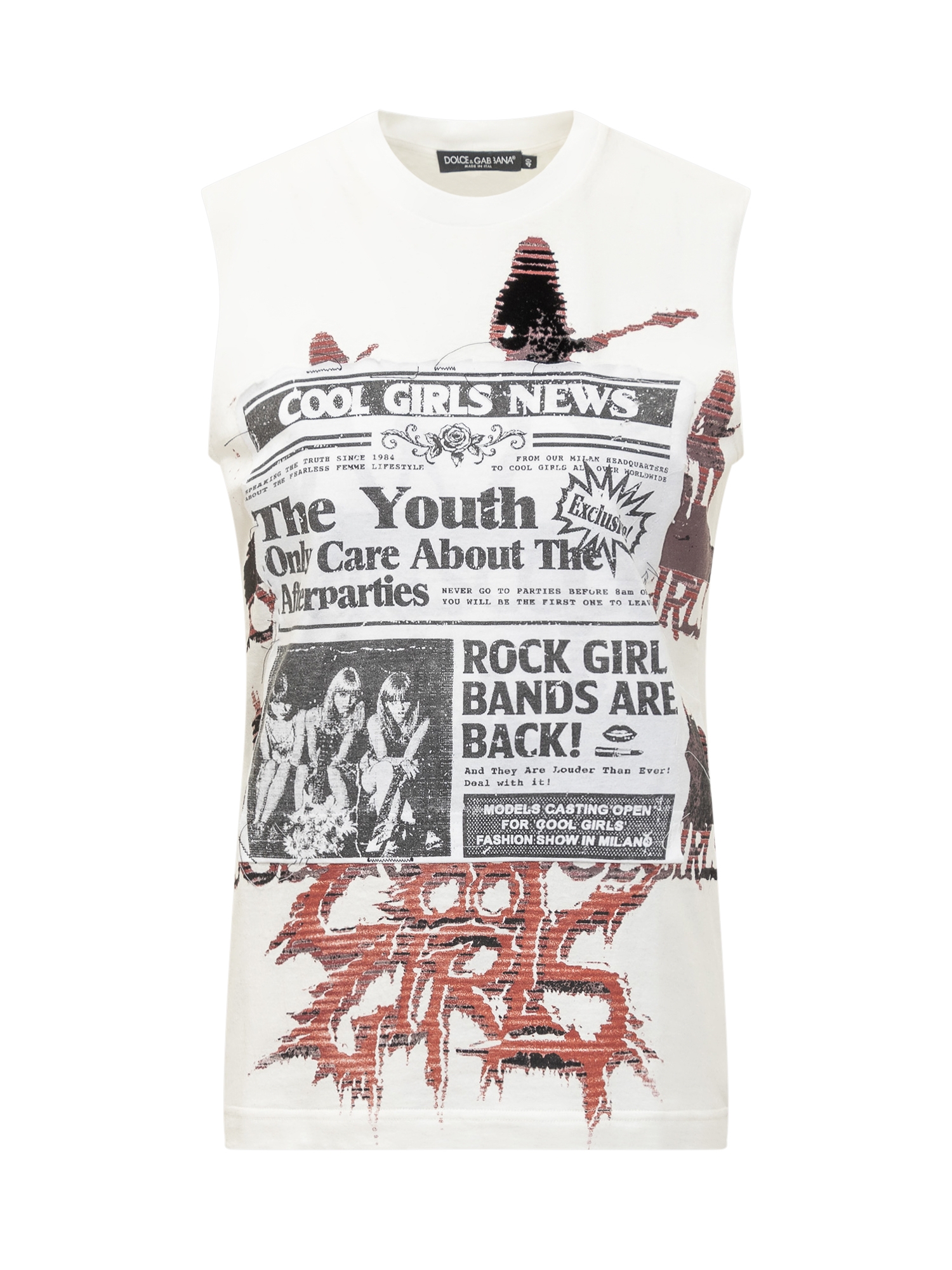 [Dolce & Gabbana] Tank top FW25 F8V99TGDDHY S9000