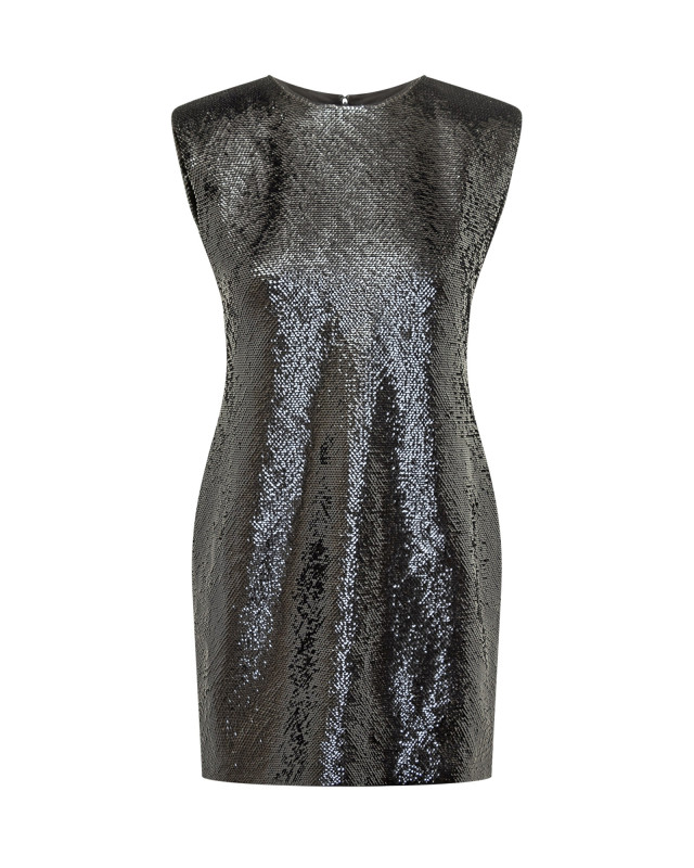 [MICHAEL MICHAEL KORS] Sleeveless dress FW25 MF583116PK 001