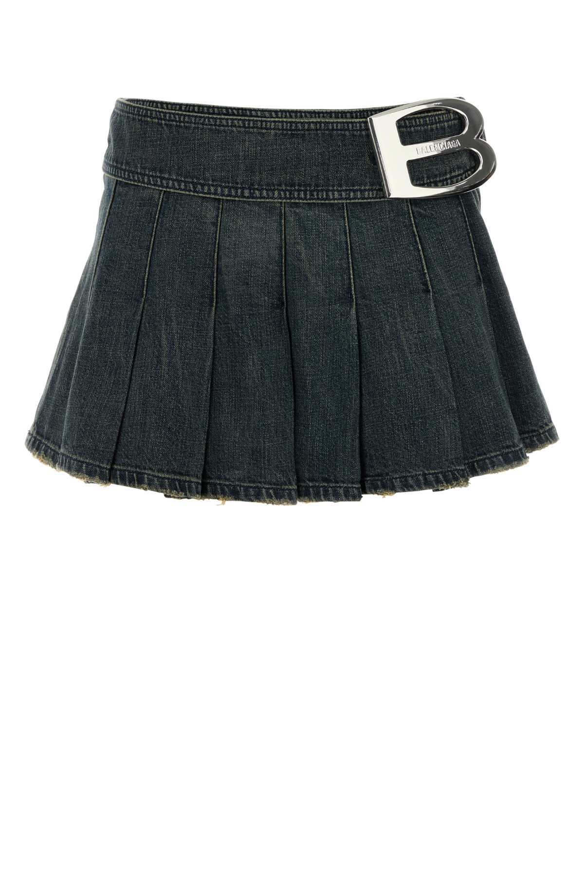 [Balenciaga] Mini skirt FW25 852329TTW76 3394