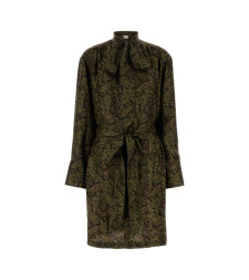 [Saint Laurent] Long sleeve dress SS25 830263Y6K90 1355