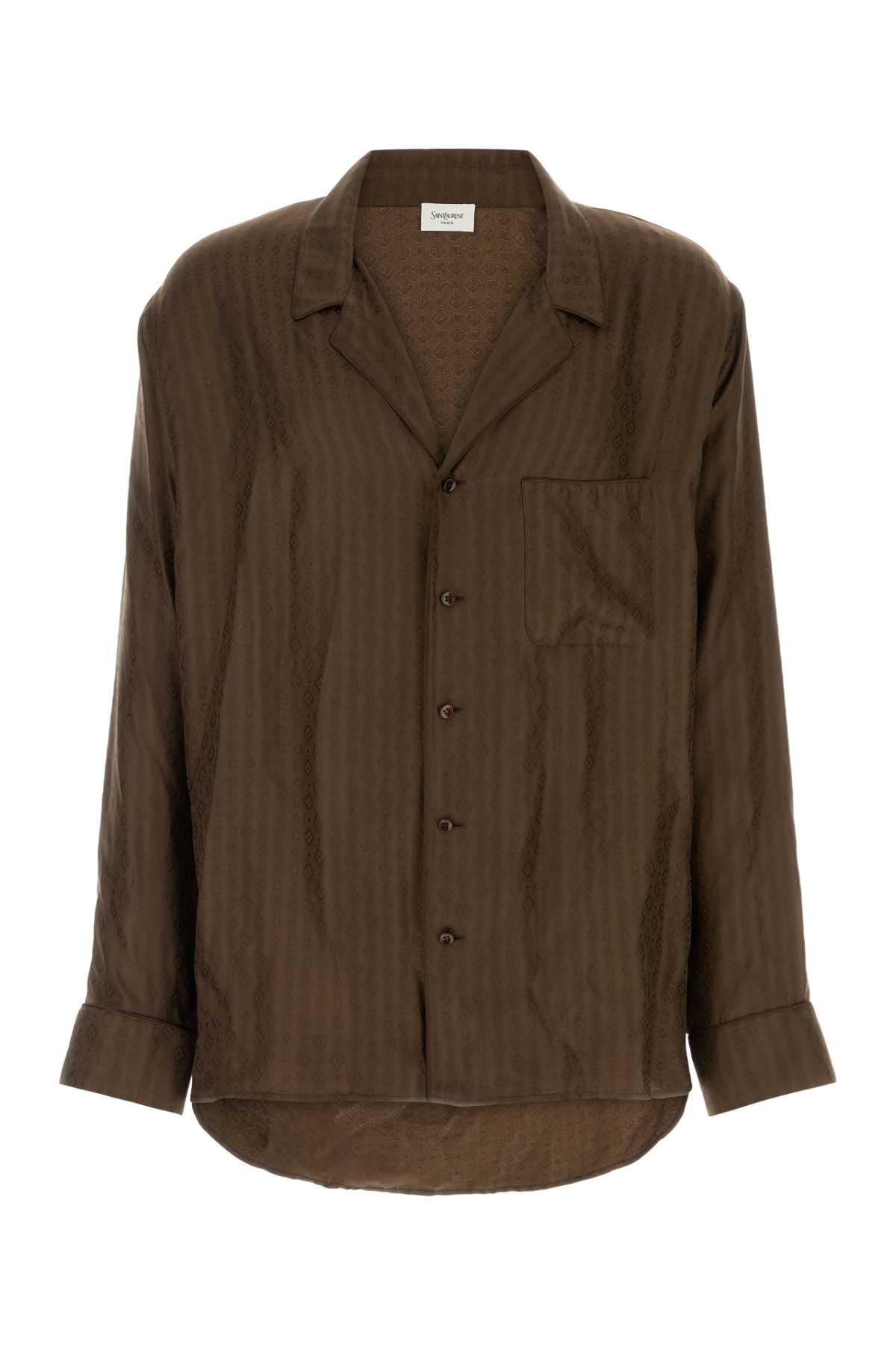 [Saint Laurent] Shirts Long Sleeve FW25 839466Y2M37 2074