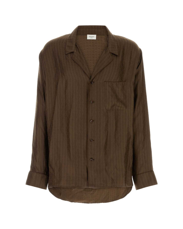[Saint Laurent] Shirts Long Sleeve FW25 839466Y2M37 2074