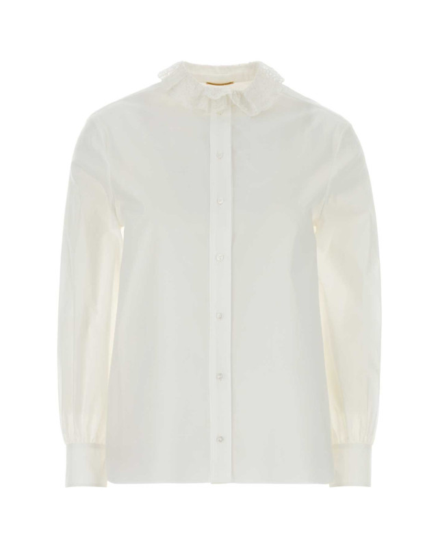 [Saint Laurent] Shirts Long Sleeve FW25 842627Y7K36 9601