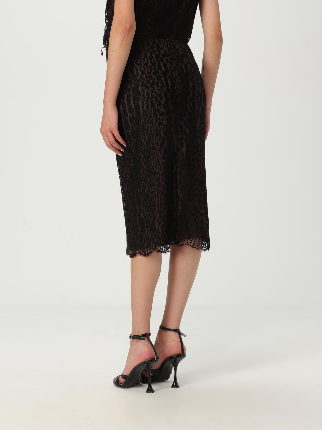 [Tom Ford] Midi skirt FW25 GC5817FAX1546X BLCH