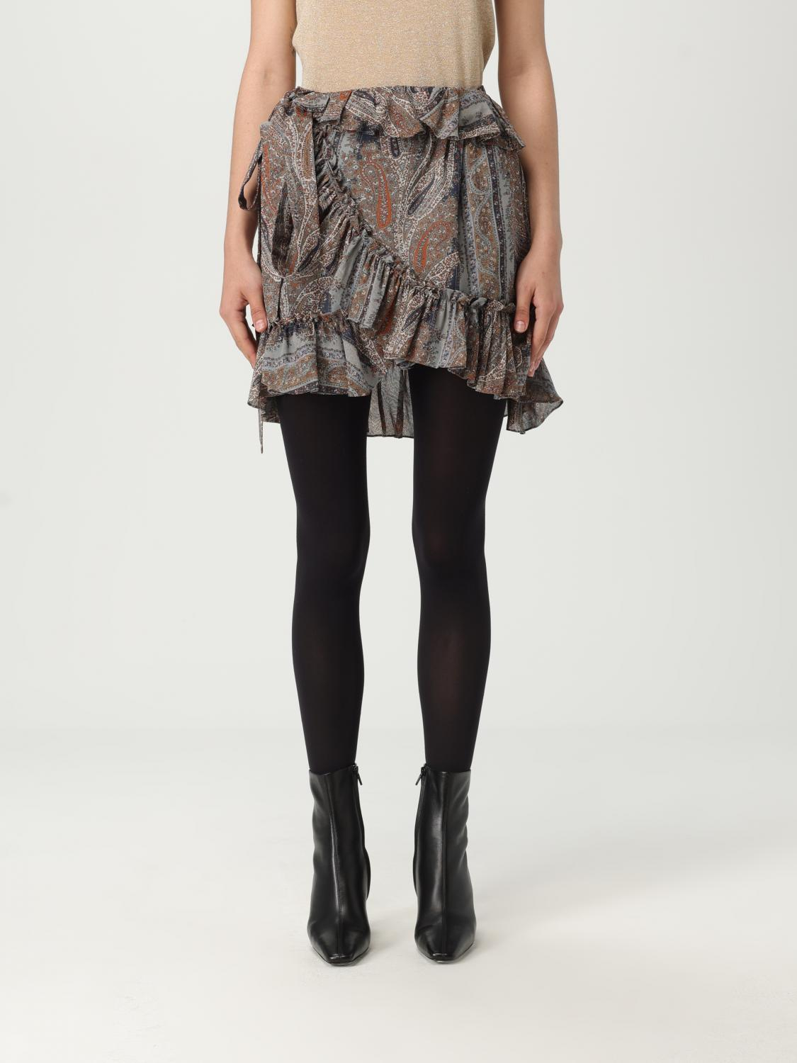 [Saint Laurent] Mini skirt FW25 823750Y3K58 8490