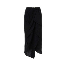 [Isabel Marant] Midi skirt FW25 JU0456FAC4J04I 01BK