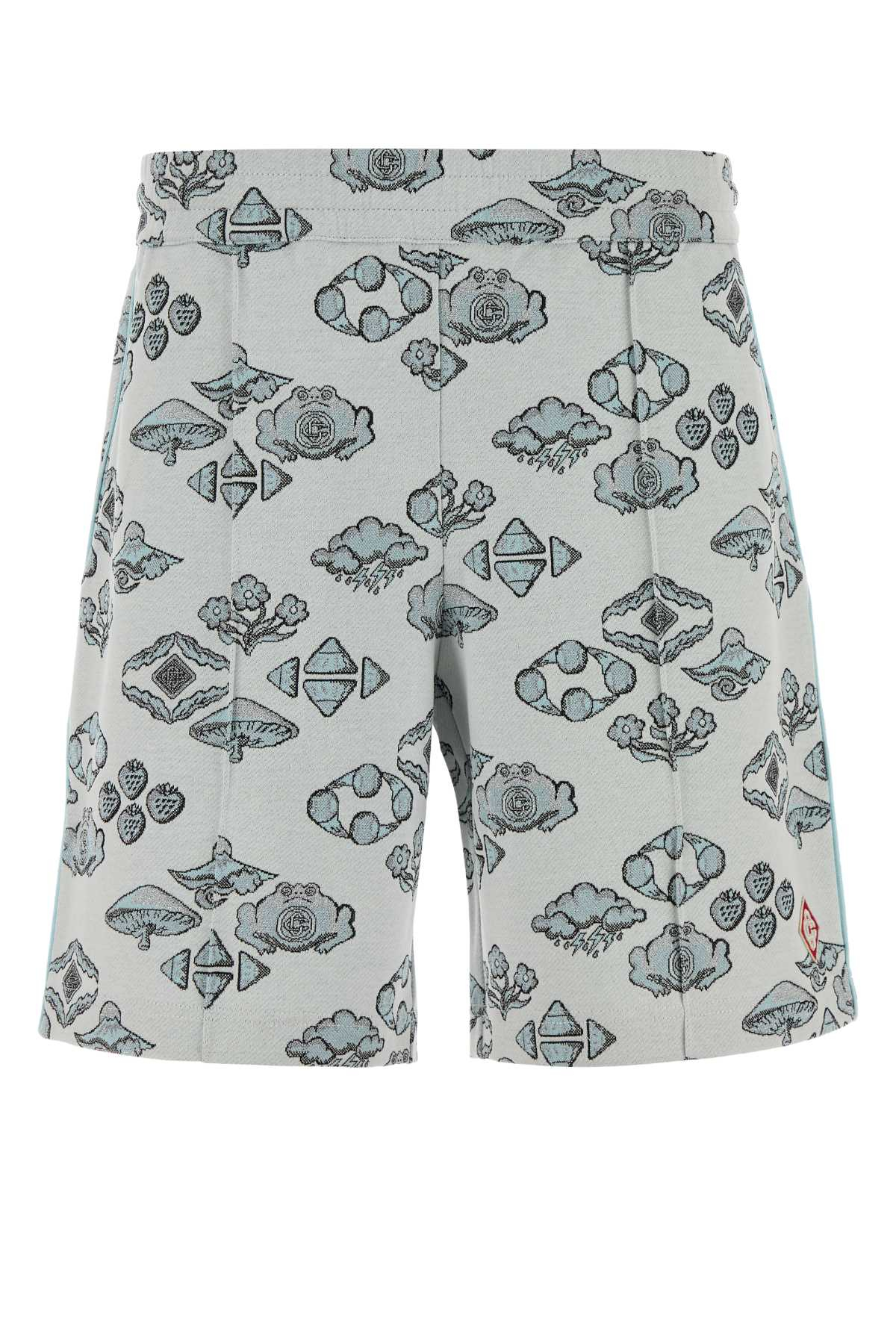 [Casablanca] Shorts FW25 MAW25JTR29101 OFFWHITEMULTI