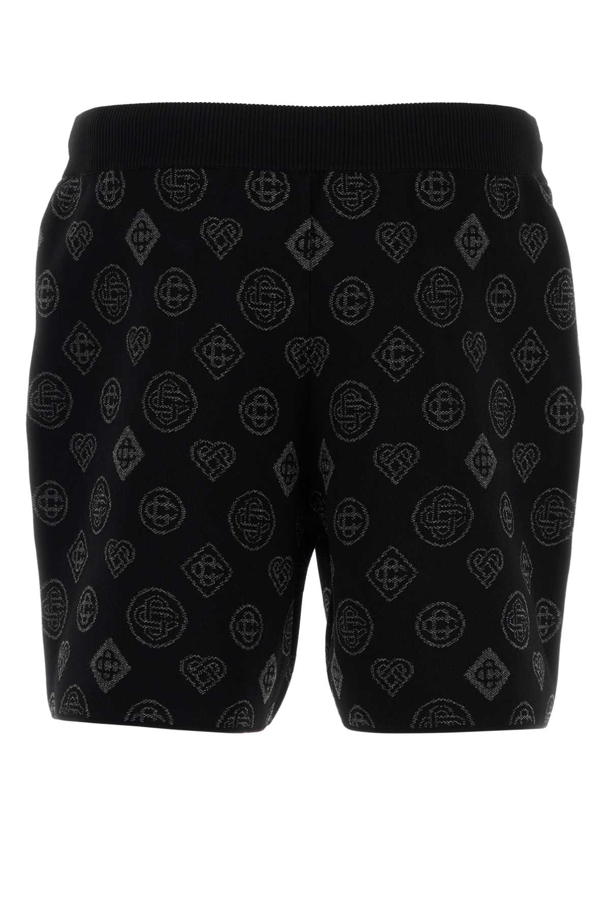 [Casablanca] Shorts FW25 MAW25KW110701 BLACK